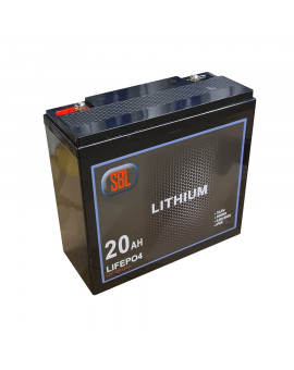 Batteri & tillbehör SBL LITHIUM BATTERI 20AH