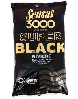 3000 SUPER BLACK RIVER 1KG Sensas - 1