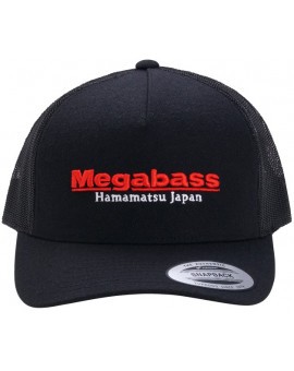 Kepsar & Mössor MEGABASS CLASSIC TRUCKER BLACK/RED
