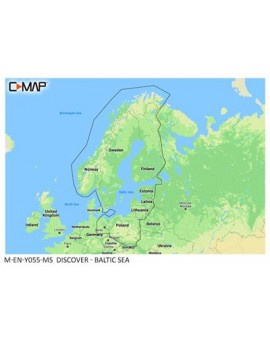 C-MAP DISCOVER SJÖKORT M-EN-Y055-MS