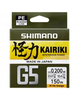 SHIMANO KAIRIKI G5 HI-VIS ORANGE 100M Shimano - 1