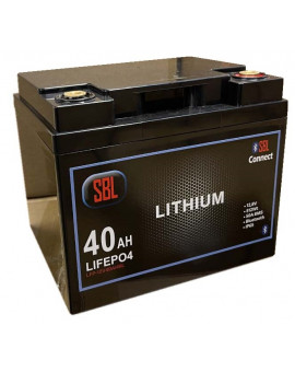 Batteri & tillbehör SBL LITHIUM BATTERI 40AH BLUETOOTH