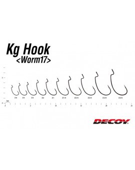 Offset-Krok DECOY WORM17 KG HOOK