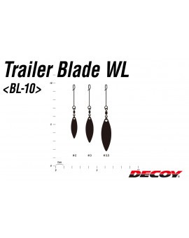 Blades DECOY BL-10S TRAILER BLADE WL SILVER