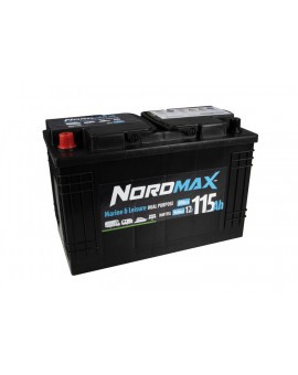 Batteri & tillbehör NORDMAX FRITIDSBATTERI 12V 115Ah