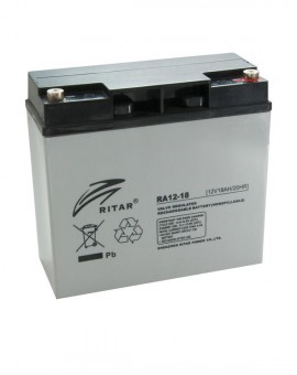 Batteri & tillbehör RITAR 12V 18AH STANDBY AGM